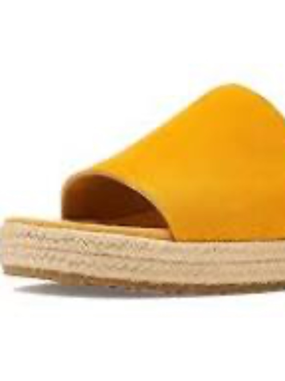 VIONIC Yasmina Amber Yellow Suede Size 8